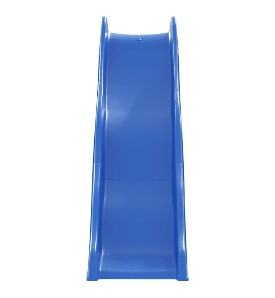 Scivolo da gioco blu 174x38 cm polipropilene