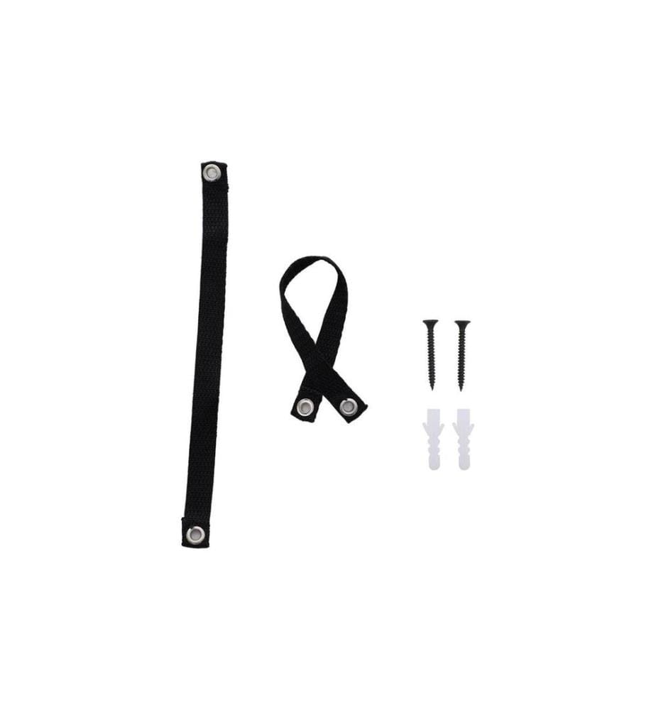 VASAGLE - Garderobe mit Schuhablage 183 cm, Nature/Weiss