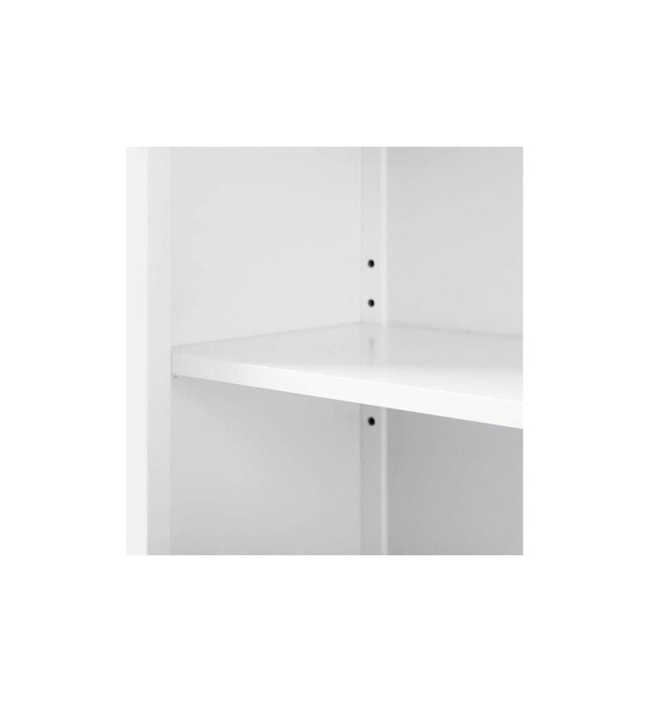 VASAGLE - Badezimmerregal mit Schublade 60 x 80 cm, Weiss