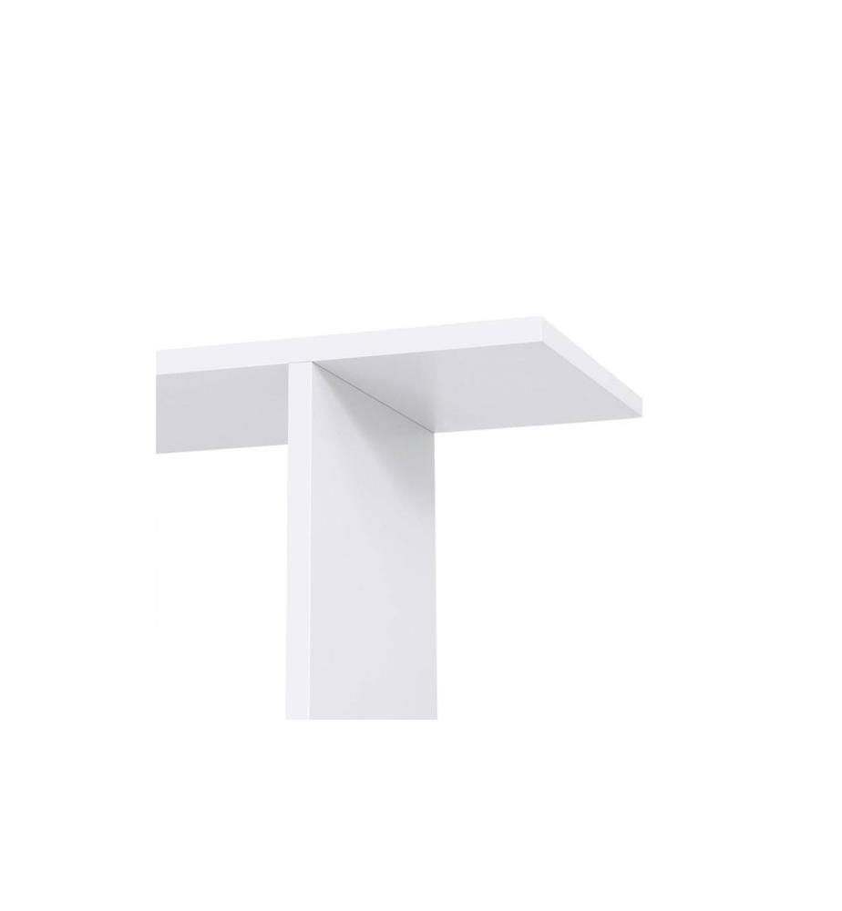 VASAGLE - Regal Zick-Zack 70 x 190.5 cm, Weiss