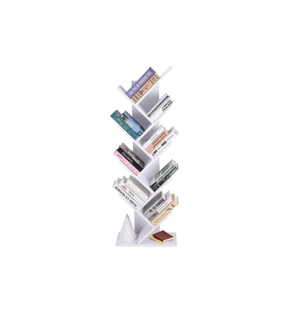 VASAGLE - Regal Tree 50 x 141.5 cm, Weiss