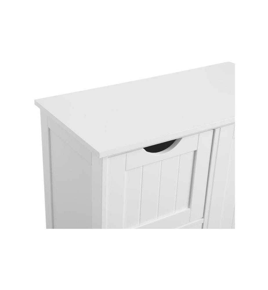 VASAGLE - Commode avec 3 tiroirs 60 x 81 cm, Blanc