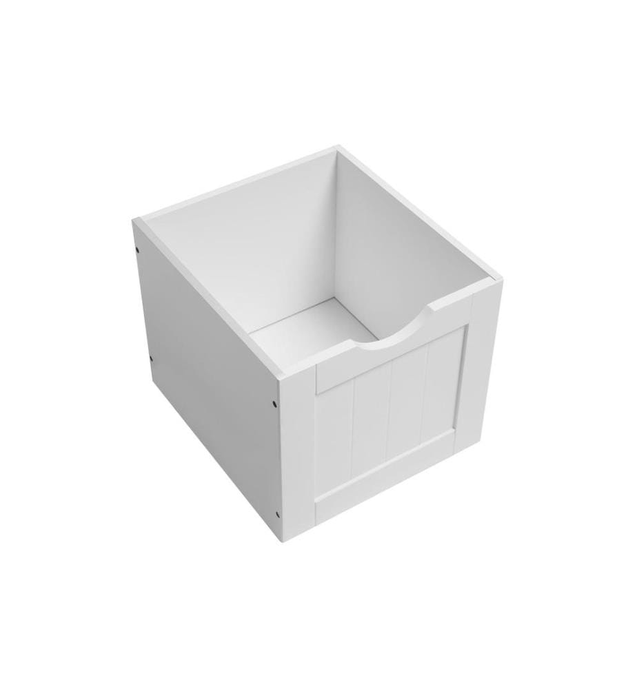 VASAGLE - Commode avec 3 tiroirs 60 x 81 cm, Blanc