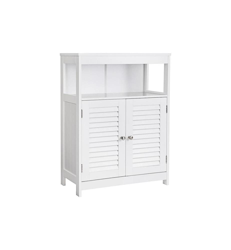 VASAGLE - avec double porte 60 x 80 cm, Blanc