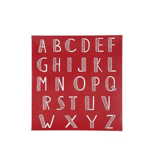 CREATIV COMPANY - Schablonen Siebdruck Alphabet, 1 Stück