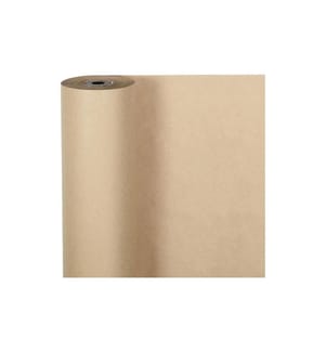 CREATIV COMPANY - Geschenkpapier Natur, 50 cm x 100 m