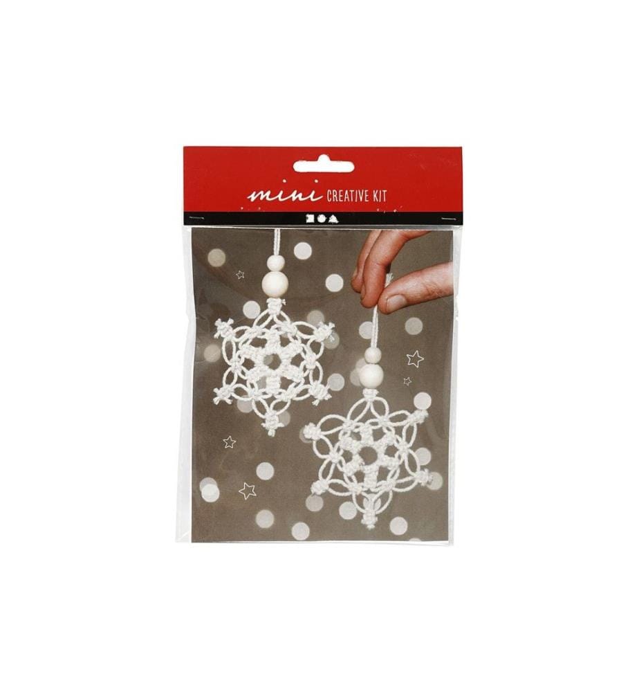 CREATIV COMPANY - Mini-flacon de neige 2 pièces