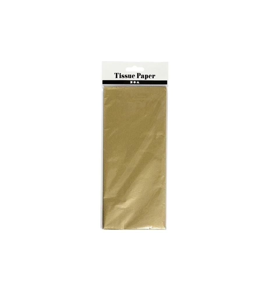 CREATIV COMPANY - Papier de soie 50 x 70 cm, 6 feuilles, or