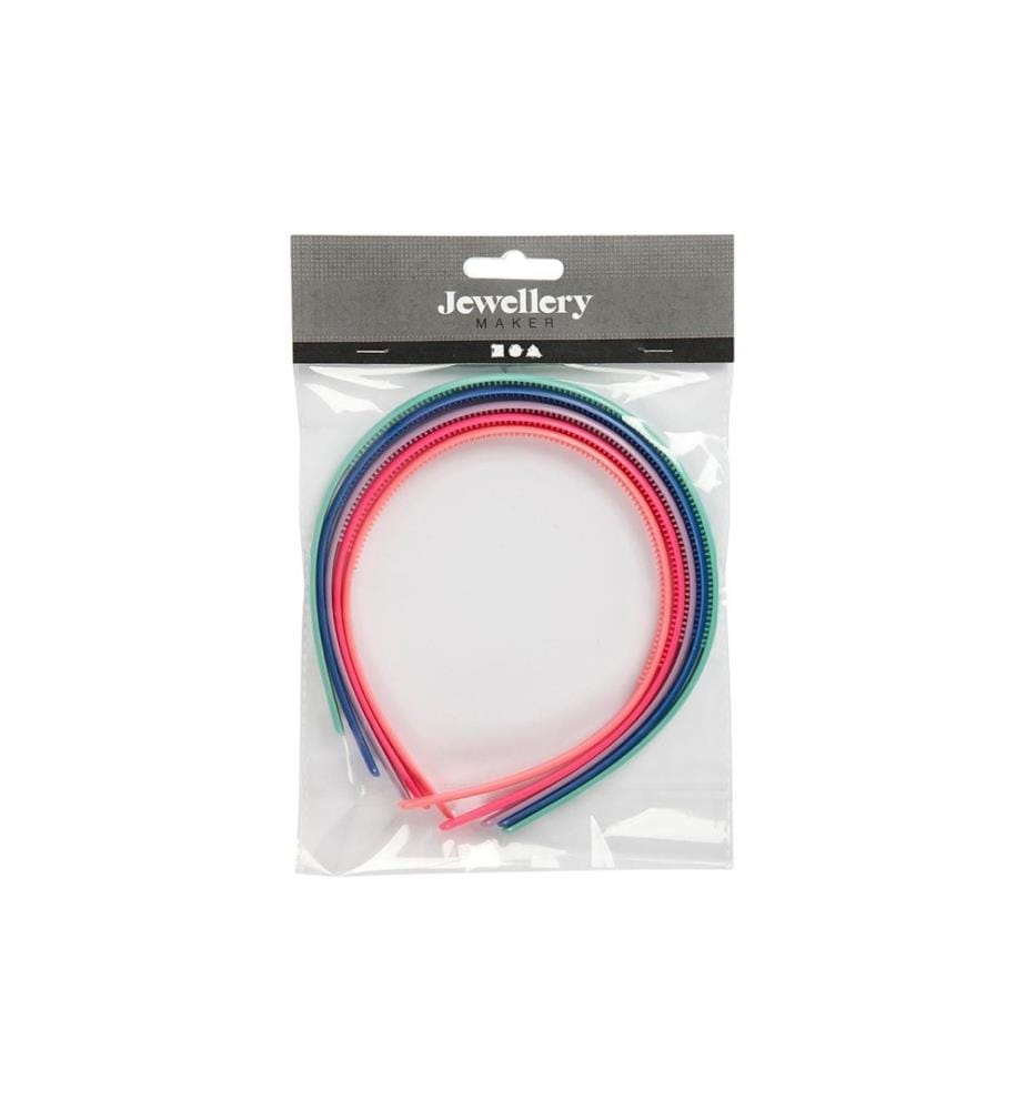 CREATIV COMPANY - Haarreif 0.8 cm, 5 Stück