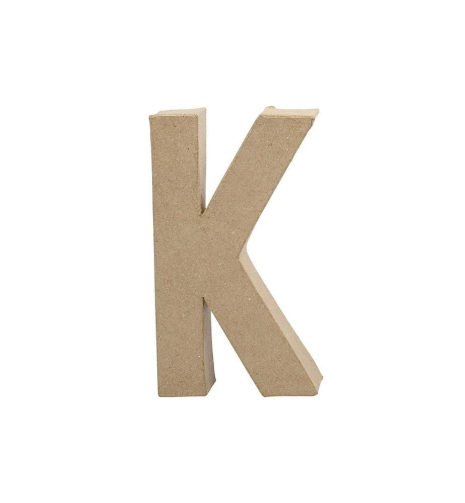 CREATIV COMPANY - Lettre en carton K 20.3 cm