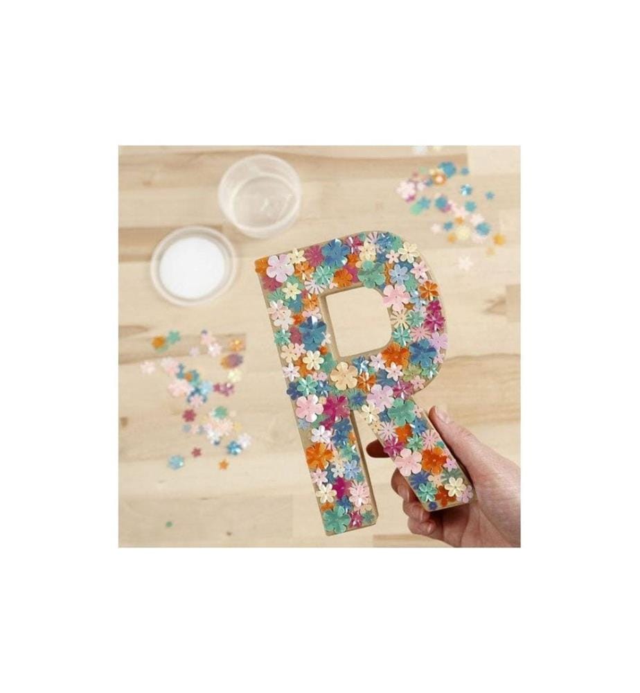 CREATIV COMPANY - Lettre en carton R 20.5 cm