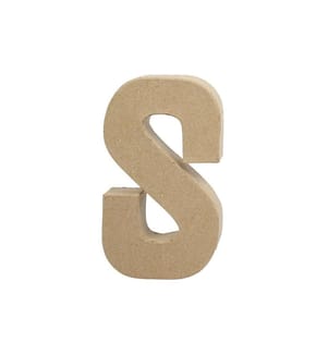 CREATIV COMPANY - Papp-Buchstabe S 20.3 cm