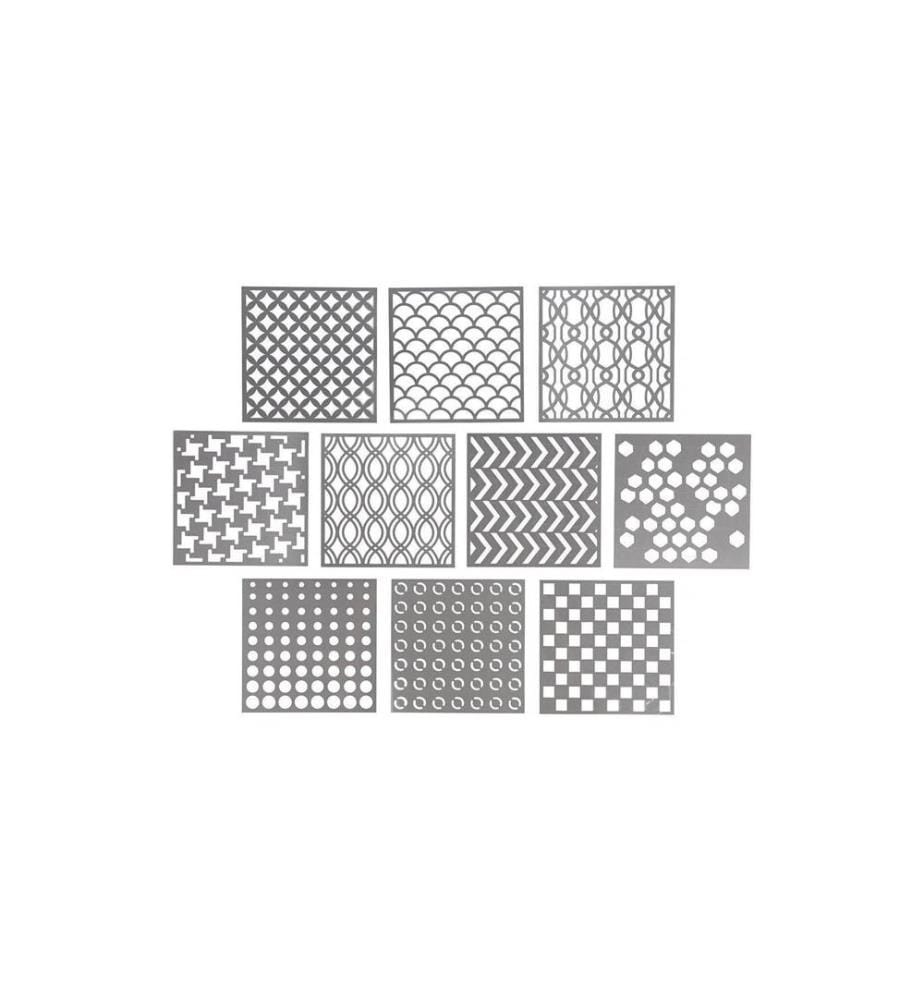 CREATIV COMPANY - Schablone 10 Blatt