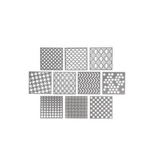 CREATIV COMPANY - Schablone 10 Blatt