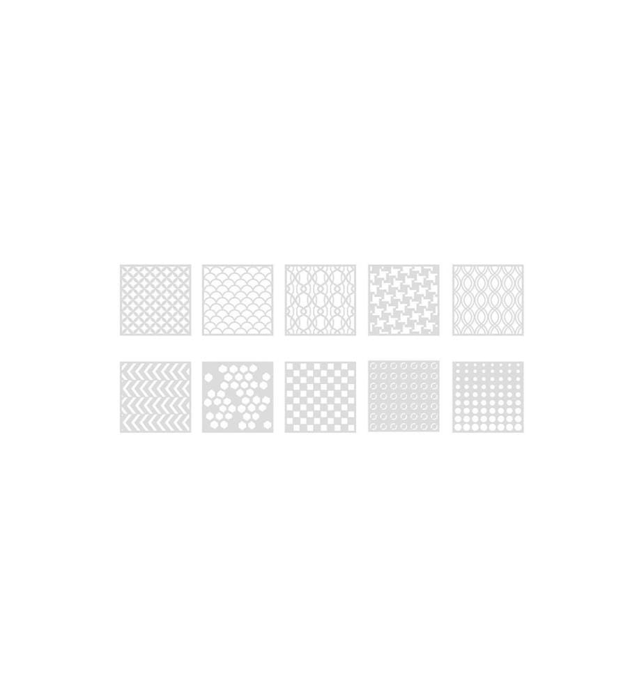 CREATIV COMPANY - Schablone 10 Blatt