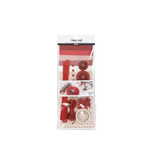 CREATIV COMPANY - Bastelset Papier Kreativ-Mix für Weihnachtsdeko