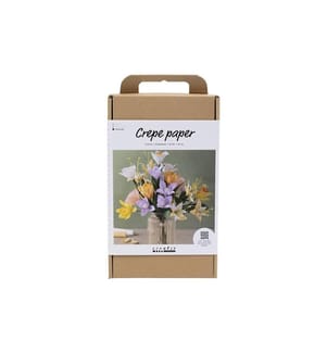 CREATIV COMPANY - Bastelset Krepppapier Oster-, Frühlingsstrauss