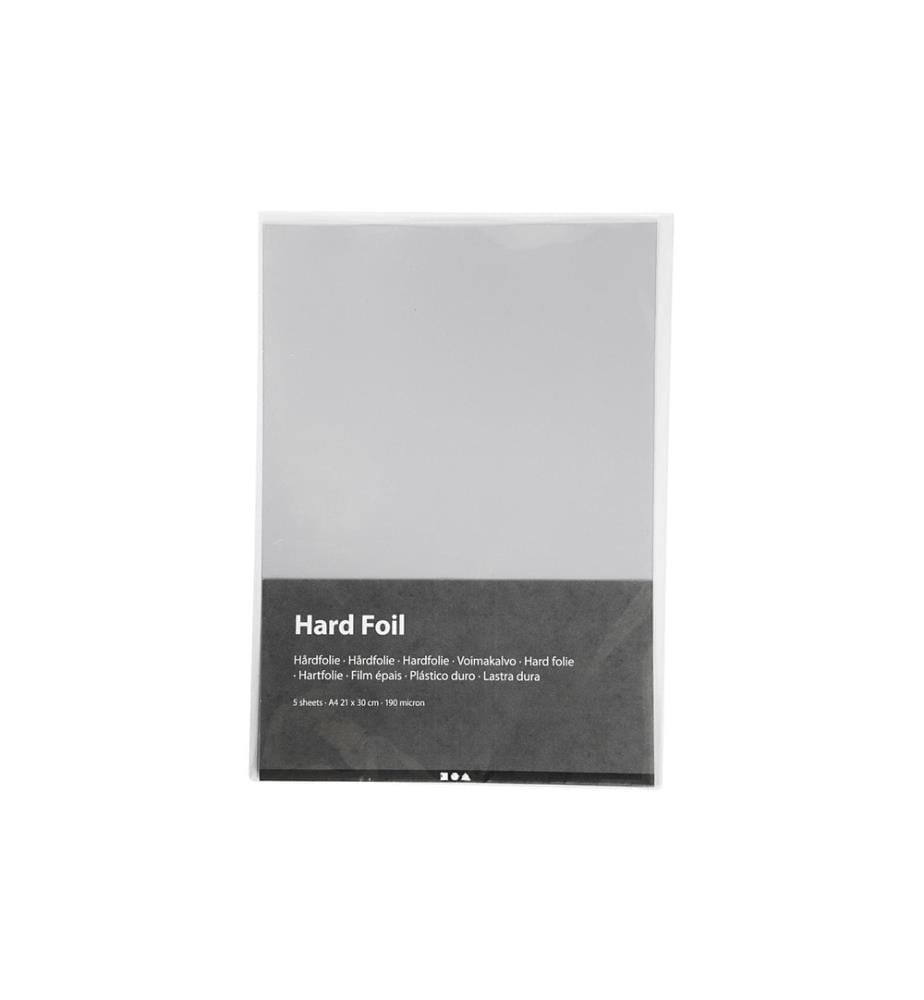 CREATIV COMPANY - Papier de bricolage A4, 5 feuilles, Transparent
