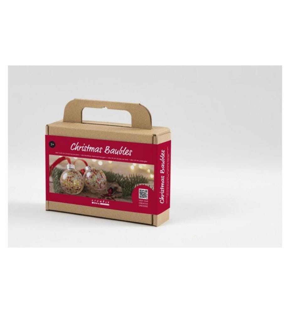 CREATIV COMPANY - Kits de bricolage Boules de Noël Paillettes