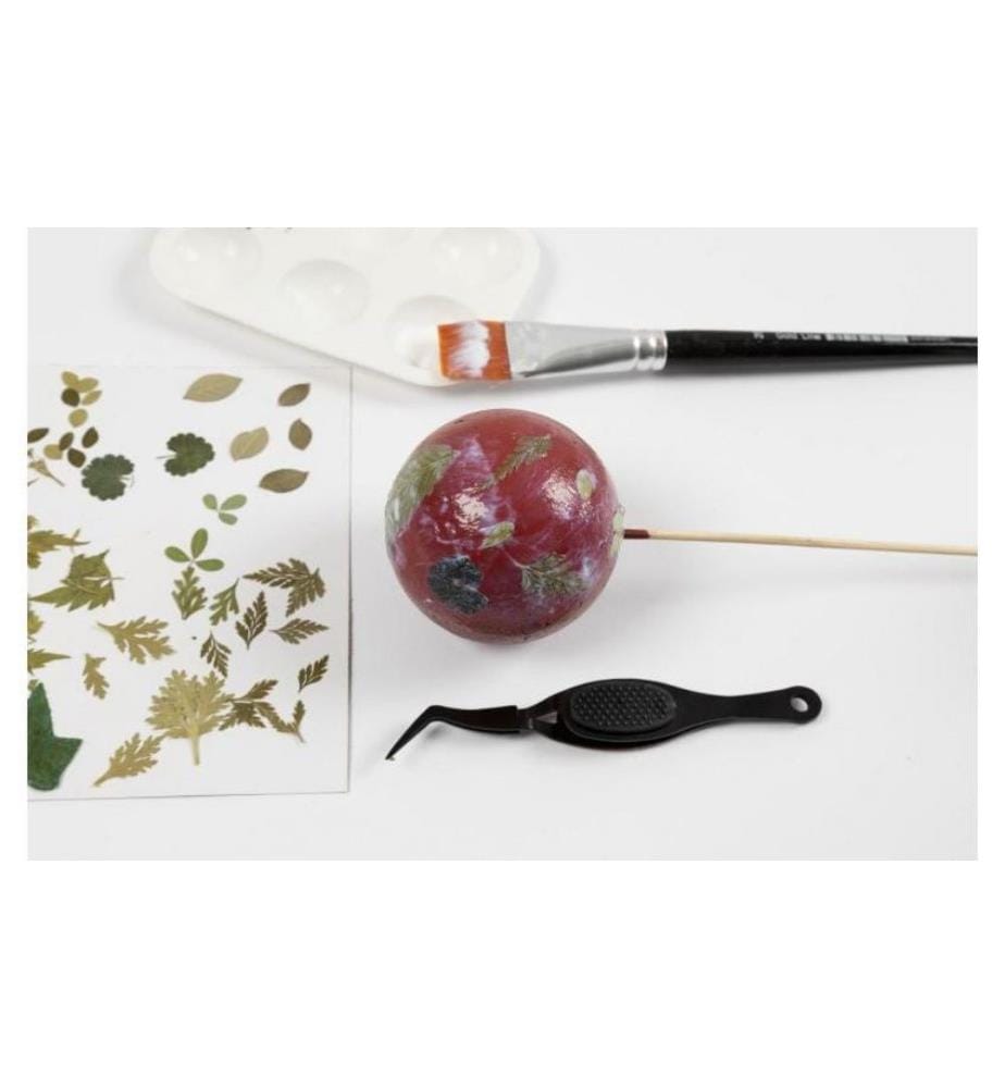 CREATIV COMPANY - Bastelset Weihnachtskugeln Getrocknete Blumen