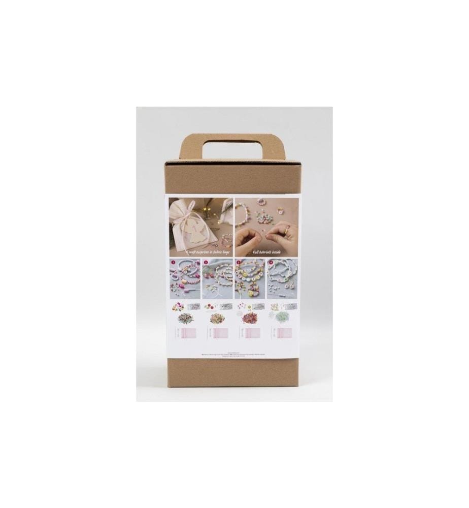 CREATIV COMPANY - Adventskalender Bastelset Schmuck, 4 Stück