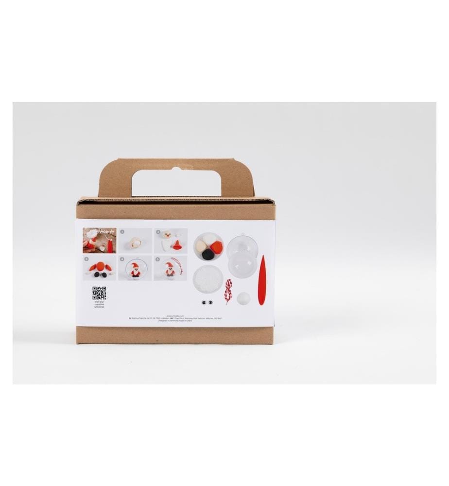 CREATIV COMPANY - Kits de bricolage Modélisation Boules de Noël, Saint-Nicolas
