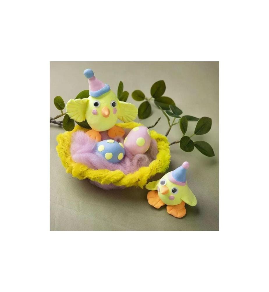 CREATIV COMPANY - Kits de bricolage Famille de Pâques pour le modelage