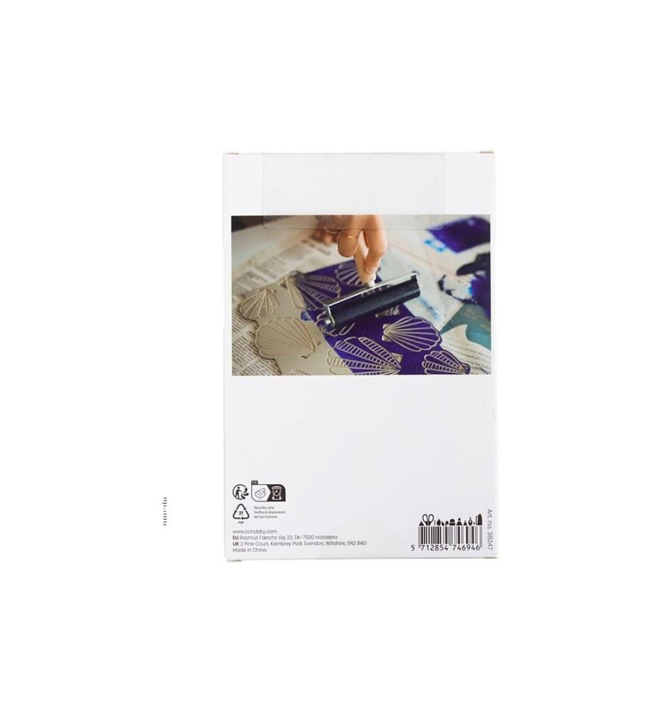 CREATIV COMPANY - Stempel Zubehör Linoldruckplatte Gummi 10 x 15 cm