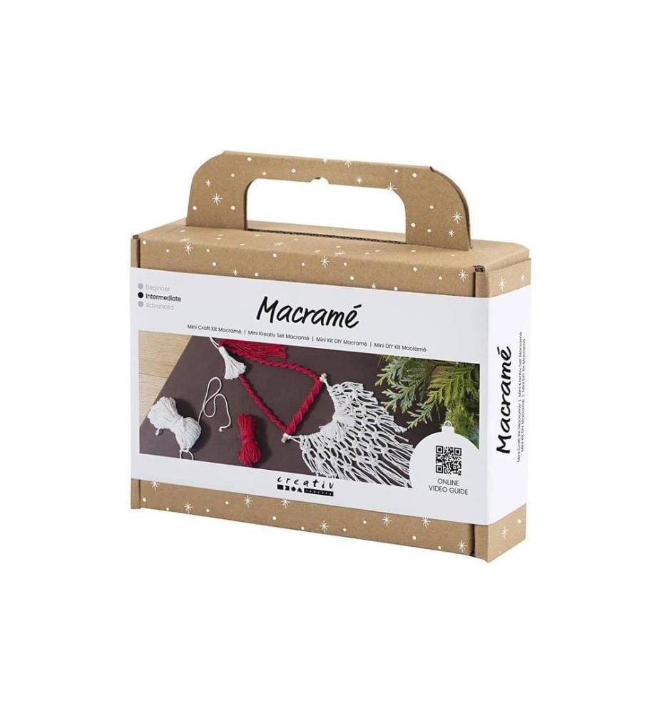 CREATIV COMPANY - Kits de bricolage Macramé Père Noël Père Noël