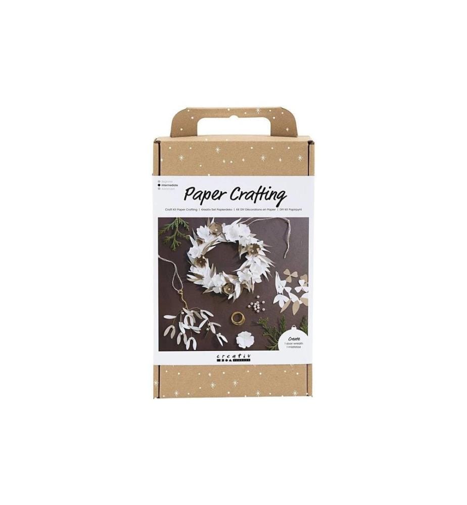 CREATIV COMPANY - Kits de bricolage Décoration en papier Blanc/nature claire
