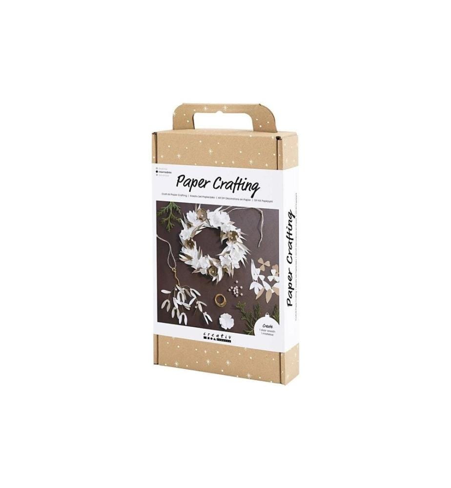CREATIV COMPANY - Kits de bricolage Décoration en papier Blanc/nature claire