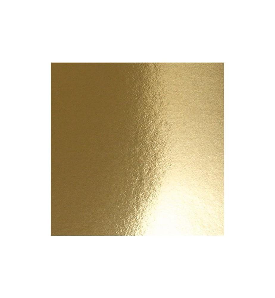 CREATIV COMPANY - Metallicpapier A2, 280 g/m², Gold,10 Blatt