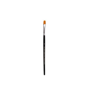 CREATIV COMPANY - Nylonhaarpinsel 8 mm, flach, 12 Stück