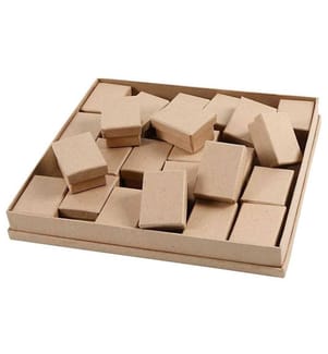 CREATIV COMPANY - Papp-Schachtel 5 x 7 x 3.5 cm, 24 Stück