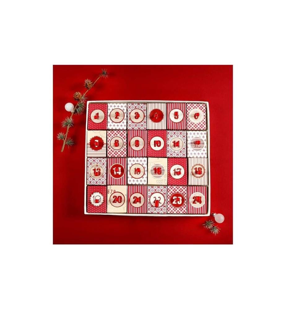 CREATIV COMPANY - Boîte en carton 5 x 7 x 3.5 cm, 24 pièces