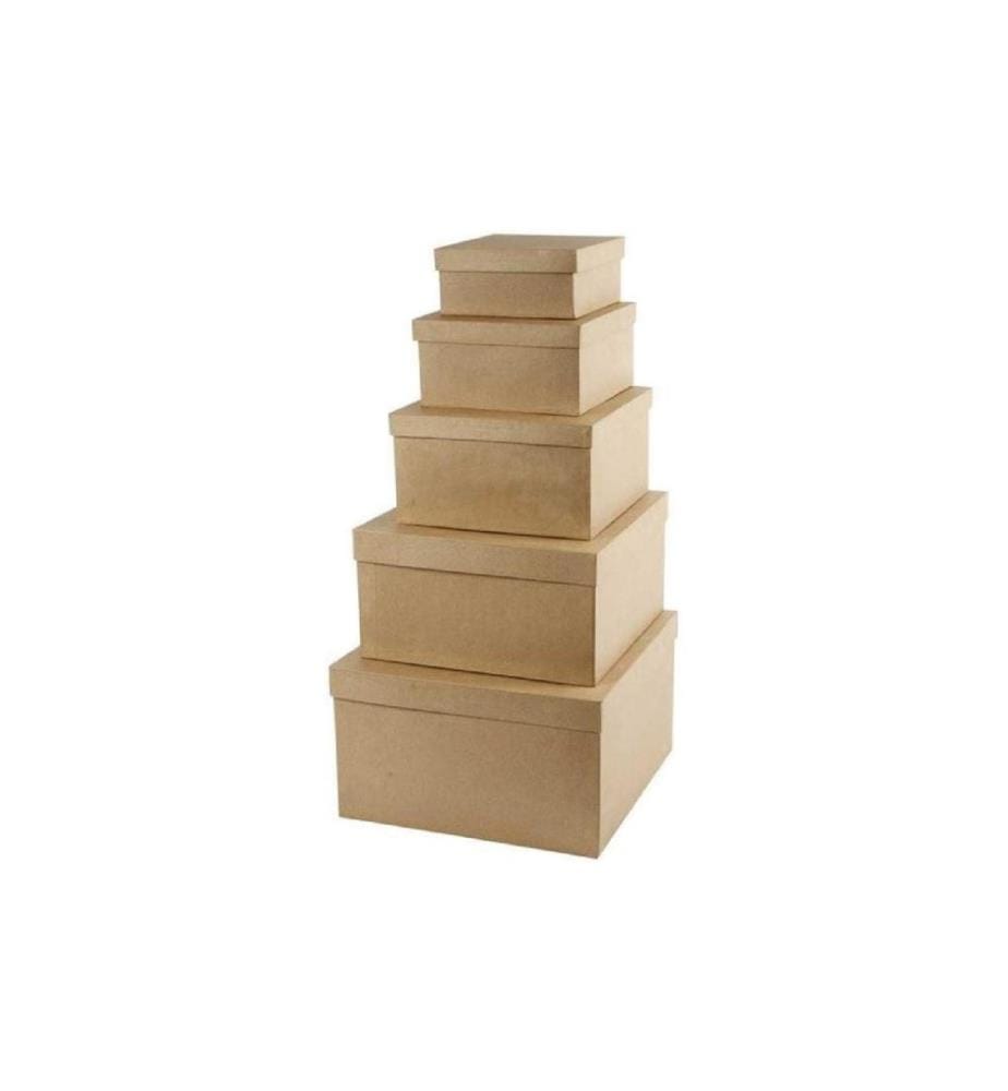 CREATIV COMPANY - Boîte en carton 5 pièces