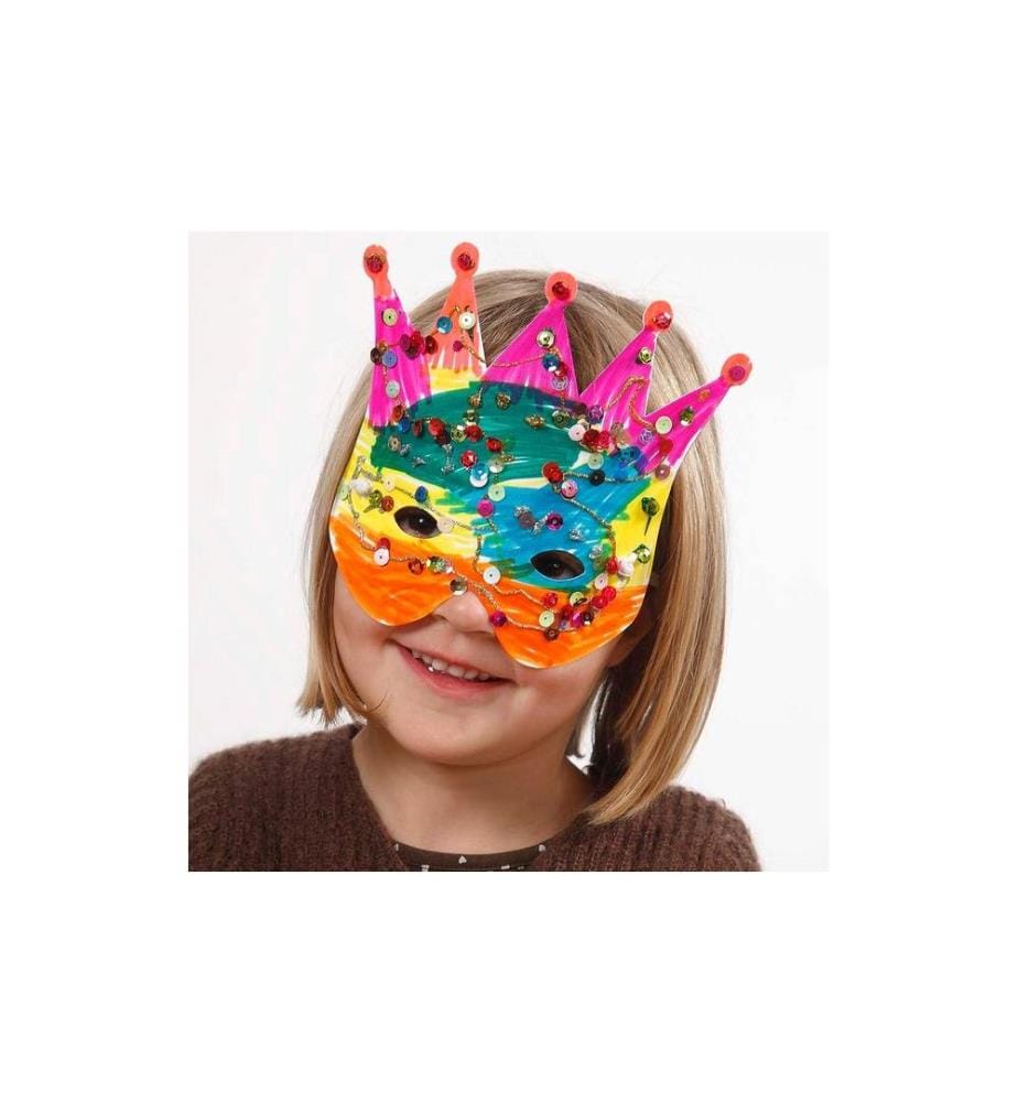 CREATIV COMPANY - Partyaccessoire Masken 100 Stück