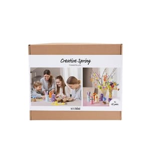 CREATIV COMPANY - Bastelset Frühling 1 Stück, Mehrfarbig
