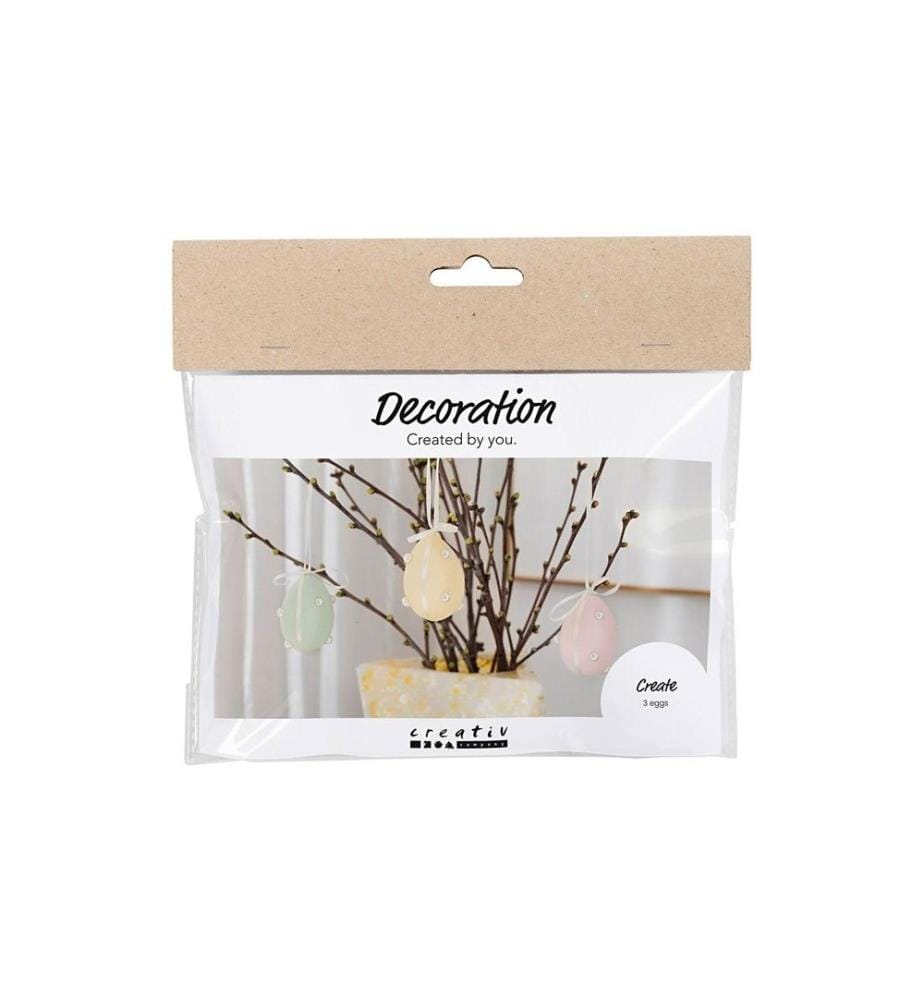 CREATIV COMPANY - Bastelset Ostern 1 Stück, Mehrfarbig