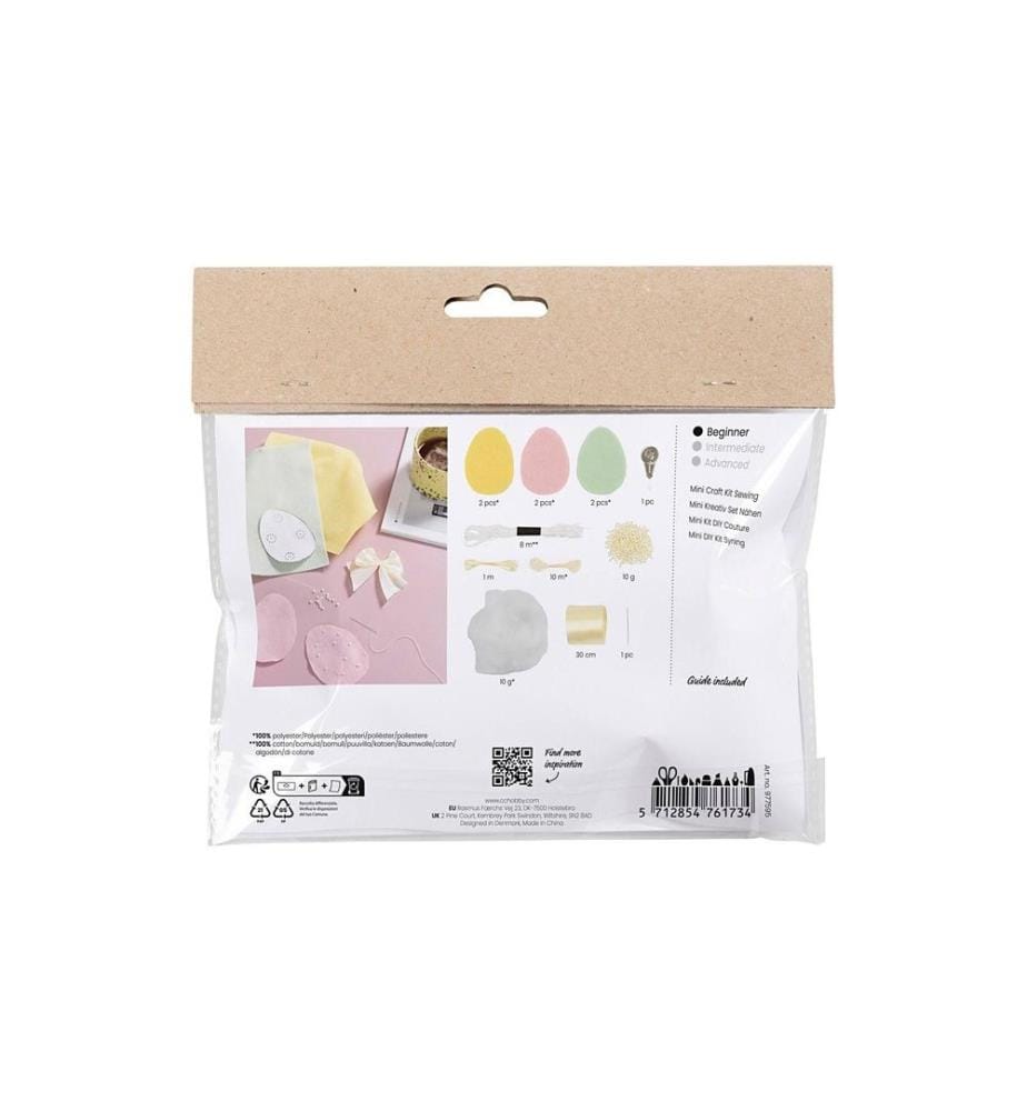CREATIV COMPANY - Kits de bricolage Pâques Couture 1 Pièce/s, Multicolore