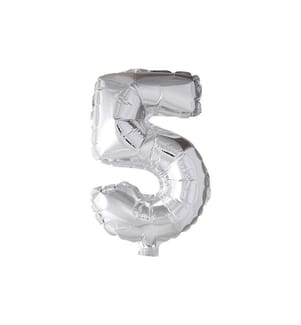 CREATIV COMPANY - Folienballon 5 Silber