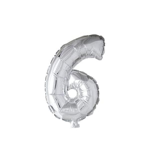 CREATIV COMPANY - Folienballon 6 Silber
