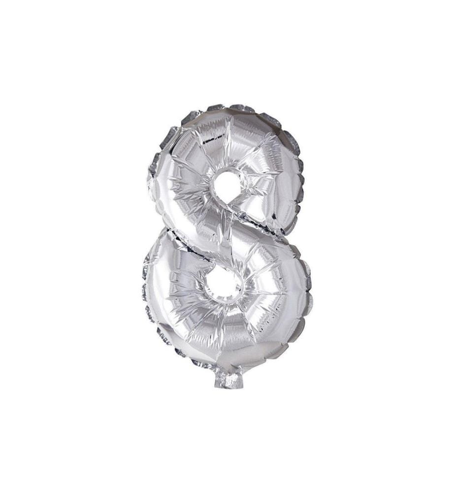 CREATIV COMPANY - Folienballon 8 Silber