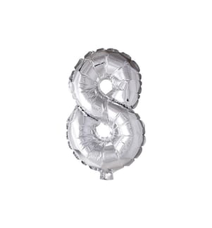 CREATIV COMPANY - Folienballon 8 Silber