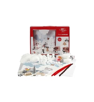 CREATIV COMPANY - Bastelset Weihnachtslandschaft Polar