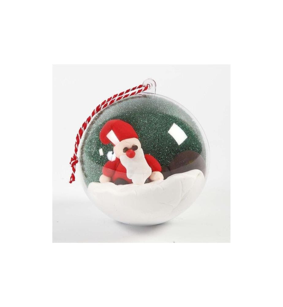 CREATIV COMPANY - Boules de Noël 6 cm Acrylique 8 pièces