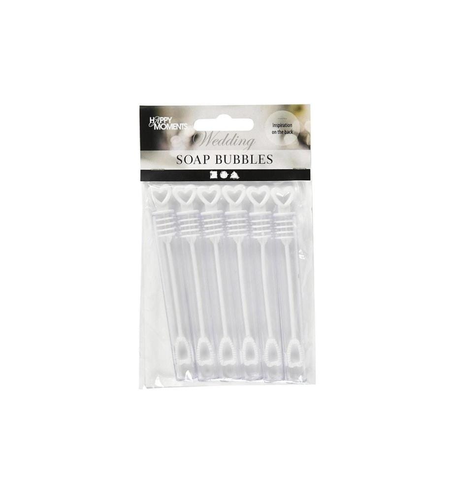 CREATIV COMPANY - Partyaccessoire Seifenblasen 4.5 ml, 6 Stück