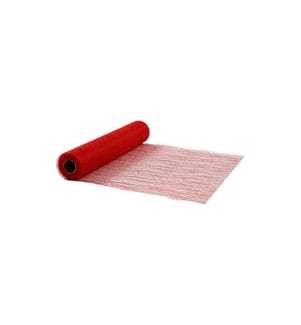 CREATIV COMPANY - Tischläufer 30 cm x 10 m, Rot