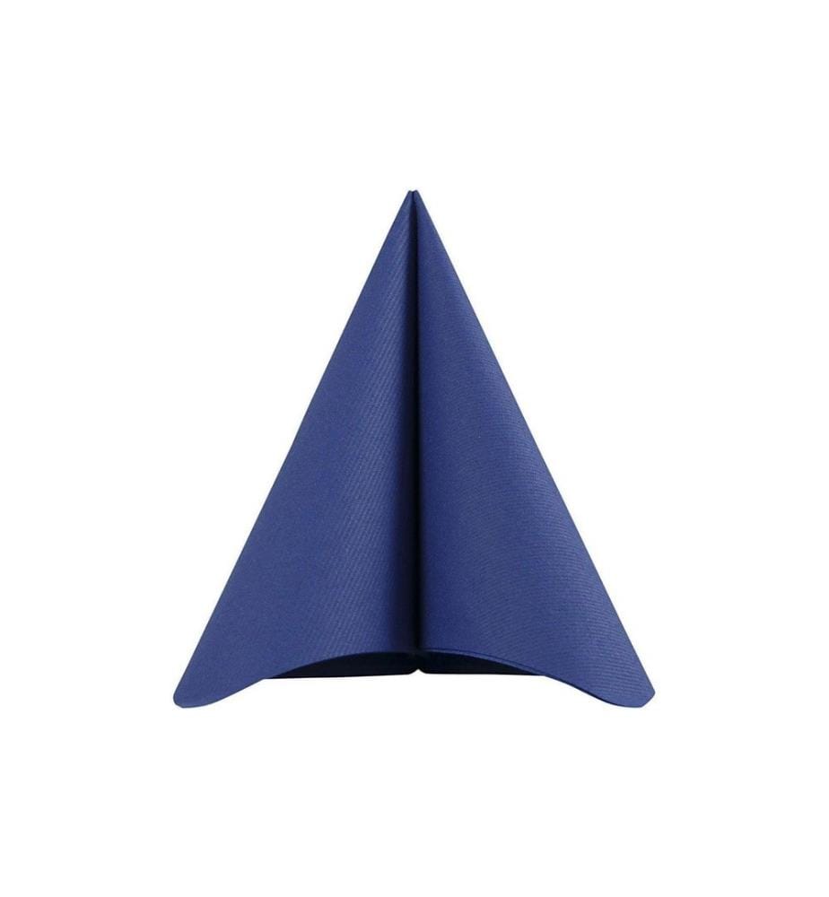 CREATIV COMPANY - Serviettes en papier 40 cm x 40 cm, 20 Pièce/s, Bleu foncé