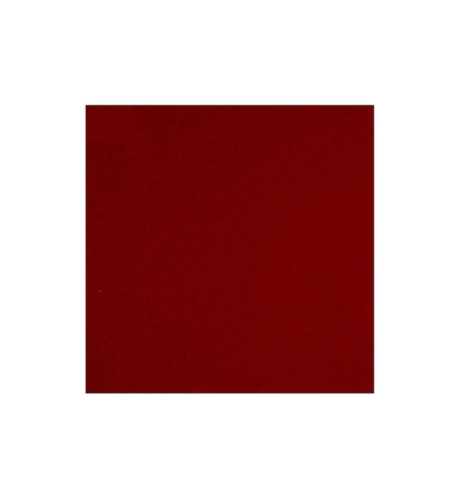 CREATIV COMPANY - Serviettes en papier 40 cm x 40 cm, 20 Pièce/s, Rouge bordeaux